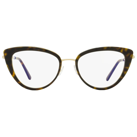 Tom Ford Blue Block Eyeglasses TF5580B 052 Dark Havana/Gold 55mm FT5580 - Picture 2 of 2